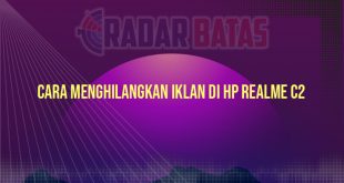 Cara Menghilangkan Iklan di HP Realme C2